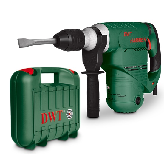 elektrické sekacie kladivo SDS max v kufri 1200 W DWT H-1200 VS BMC